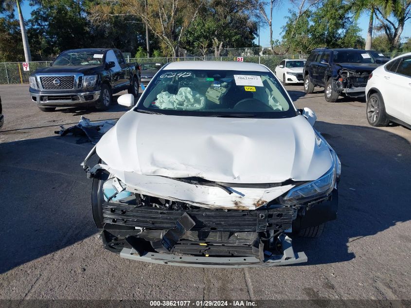 2022 NISSAN SENTRA S XTRONIC CVT - 3N1AB8BV1NY276242