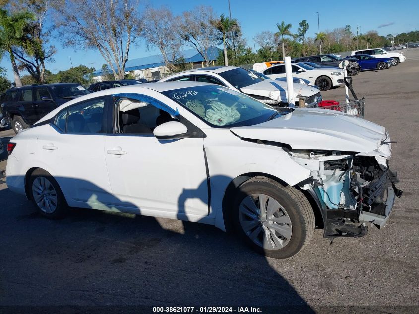 2022 NISSAN SENTRA S XTRONIC CVT - 3N1AB8BV1NY276242