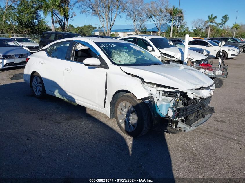 2022 NISSAN SENTRA S XTRONIC CVT - 3N1AB8BV1NY276242