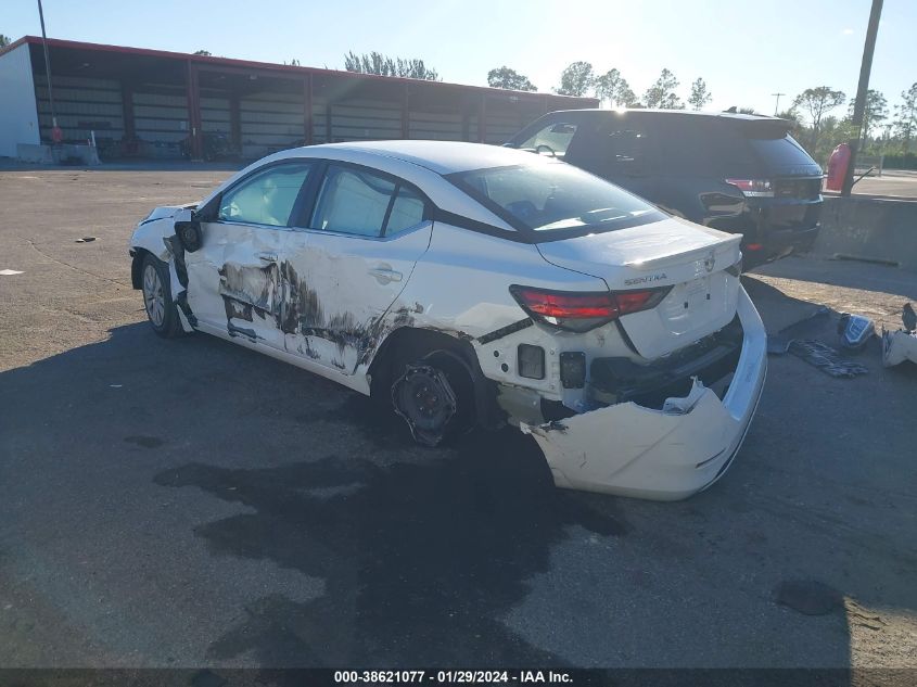 2022 NISSAN SENTRA S XTRONIC CVT - 3N1AB8BV1NY276242