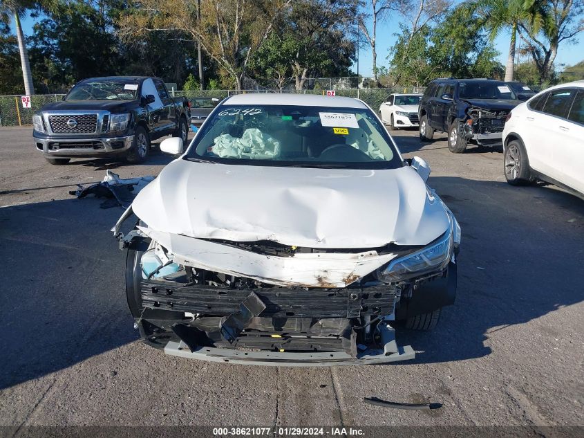 2022 NISSAN SENTRA S XTRONIC CVT - 3N1AB8BV1NY276242