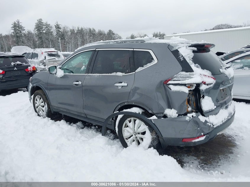 VIN 5N1AT2MV9HC842614 2017 NISSAN ROGUE SV/SL