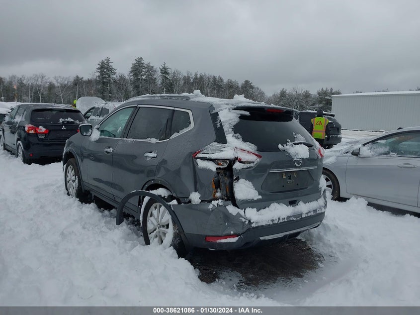 VIN 5N1AT2MV9HC842614 2017 NISSAN ROGUE SV/SL