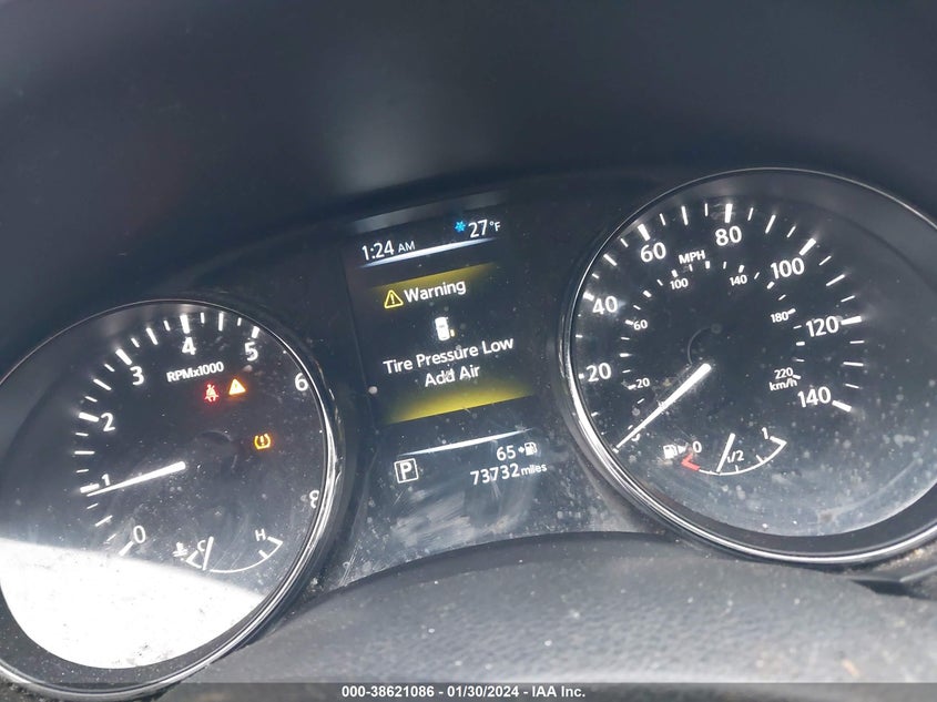 VIN 5N1AT2MV9HC842614 2017 NISSAN ROGUE SV/SL
