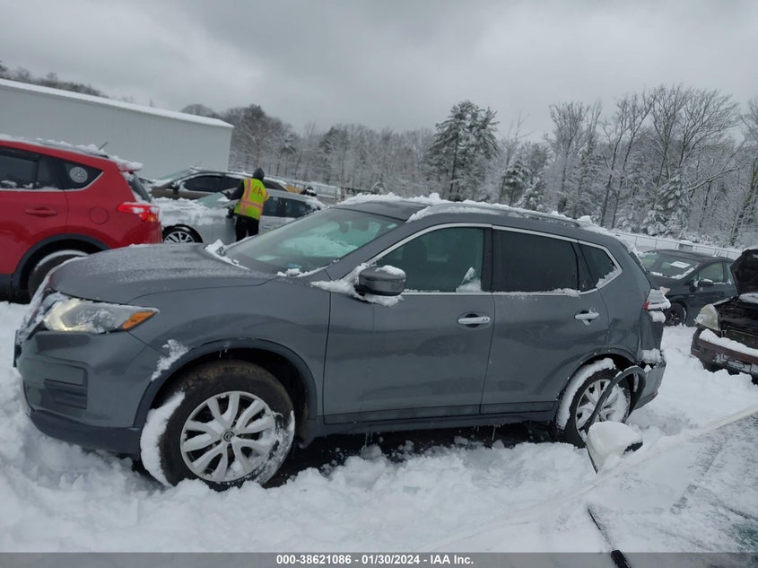 VIN 5N1AT2MV9HC842614 2017 NISSAN ROGUE SV/SL