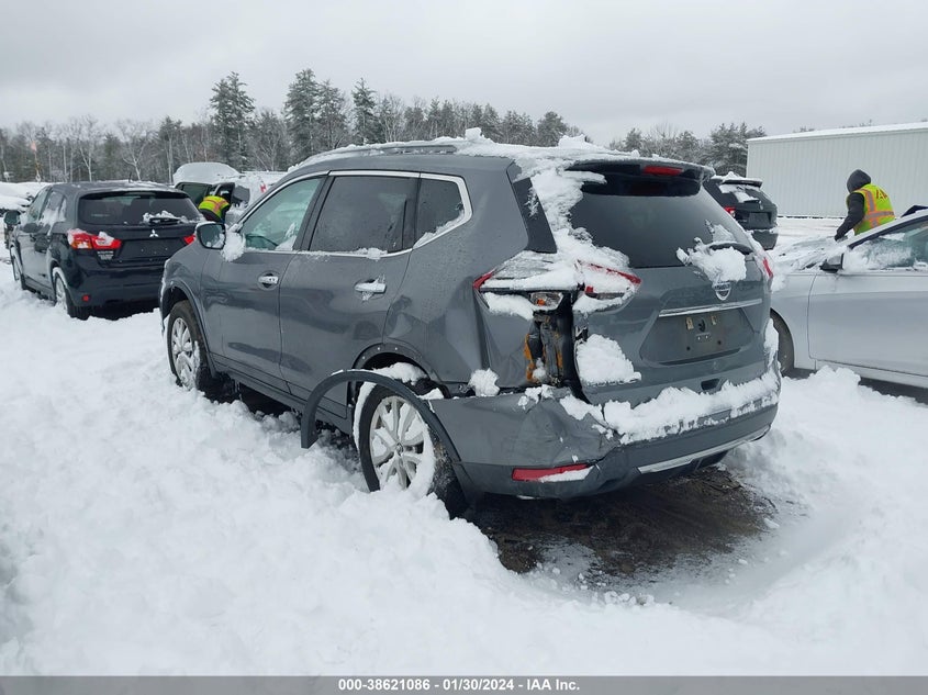 VIN 5N1AT2MV9HC842614 2017 NISSAN ROGUE SV/SL