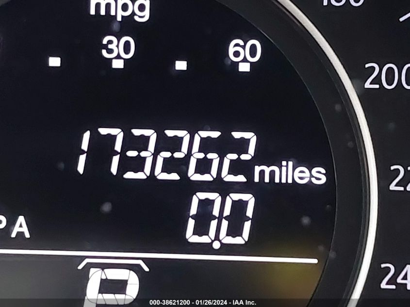 2013 HONDA ACCORD EX-L V-6 - 1HGCR3F86DA007991