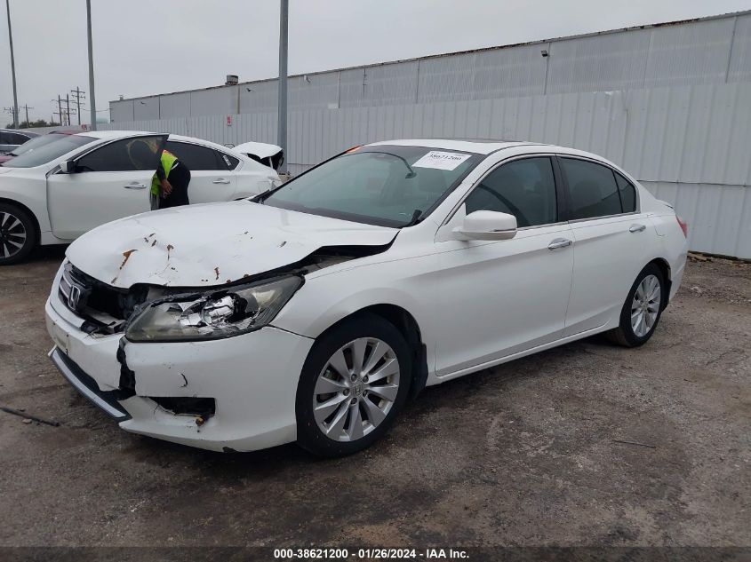 2013 HONDA ACCORD EX-L V-6 - 1HGCR3F86DA007991