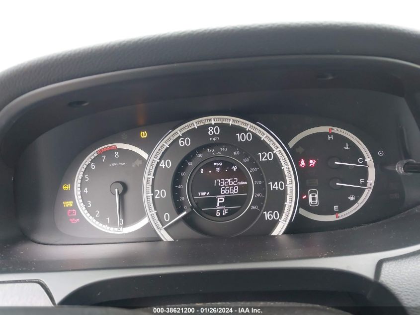 2013 HONDA ACCORD EX-L V-6 - 1HGCR3F86DA007991