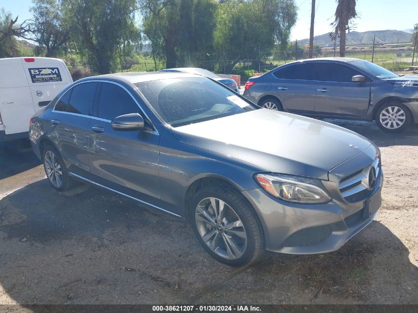 2018 MERCEDES-BENZ C 350E - 55SWF4HB3JU241123