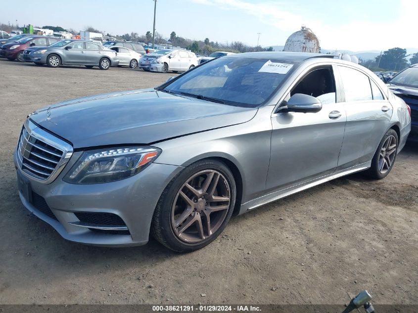 2014 MERCEDES-BENZ S 550 WDDUG8CB9EA022742