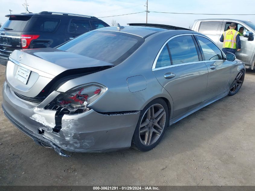 2014 MERCEDES-BENZ S 550 WDDUG8CB9EA022742