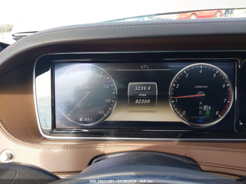2014 MERCEDES-BENZ S 550 WDDUG8CB9EA022742