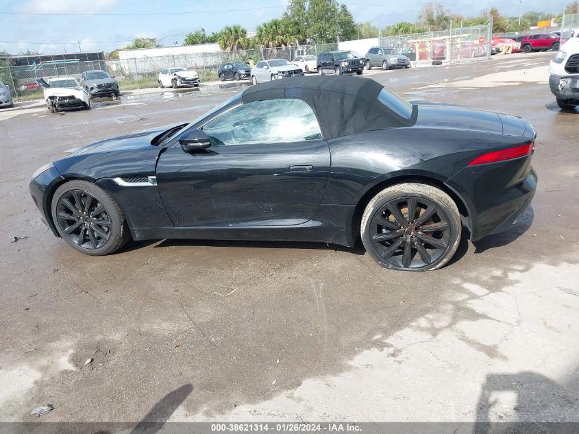 2016 JAGUAR F-TYPE SAJWA6ET6G8K20687