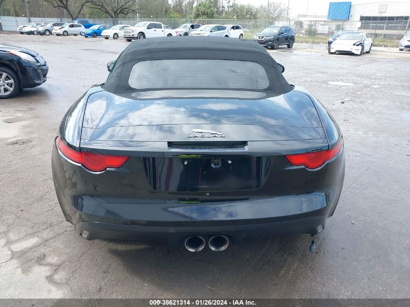 2016 JAGUAR F-TYPE SAJWA6ET6G8K20687