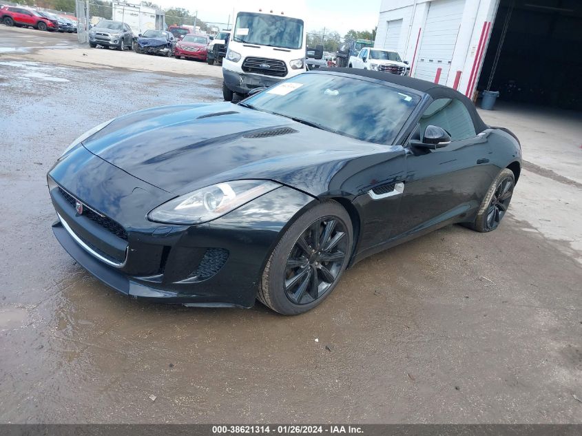 2016 JAGUAR F-TYPE SAJWA6ET6G8K20687