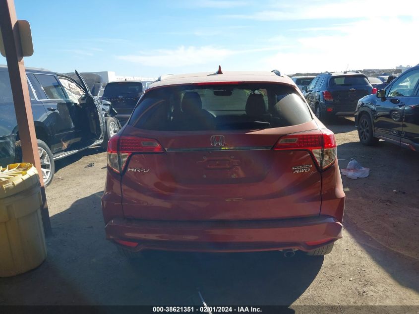 2020 HONDA HR-V TOURING - 3CZRU6H9XLM706518