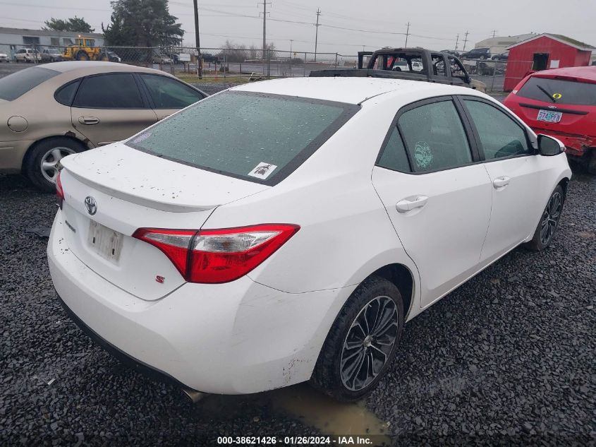 2014 TOYOTA COROLLA L/LE/LE PLS/PRM/S/S PLS - 2T1BURHE5EC063450