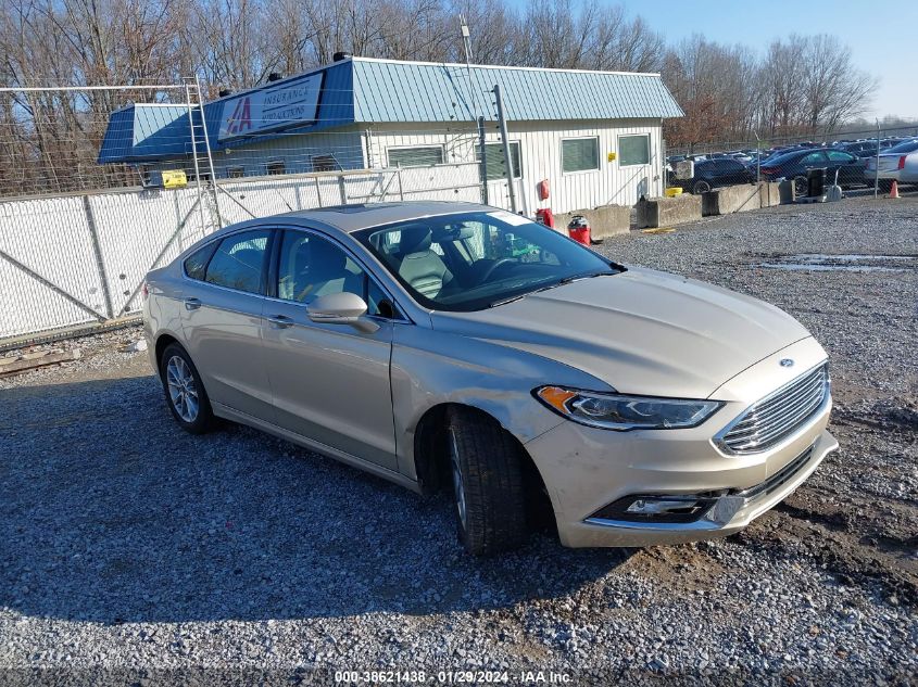 2017 FORD FUSION SE - 3FA6P0HD4HR339469