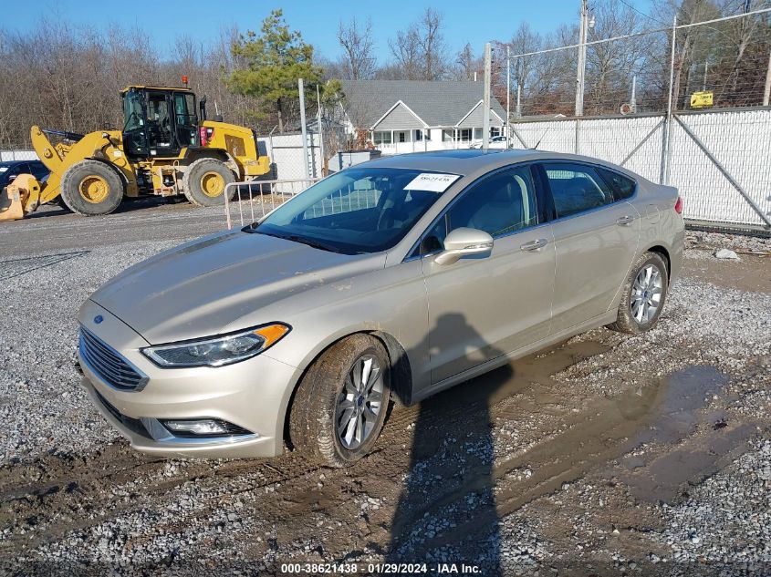 2017 FORD FUSION SE - 3FA6P0HD4HR339469