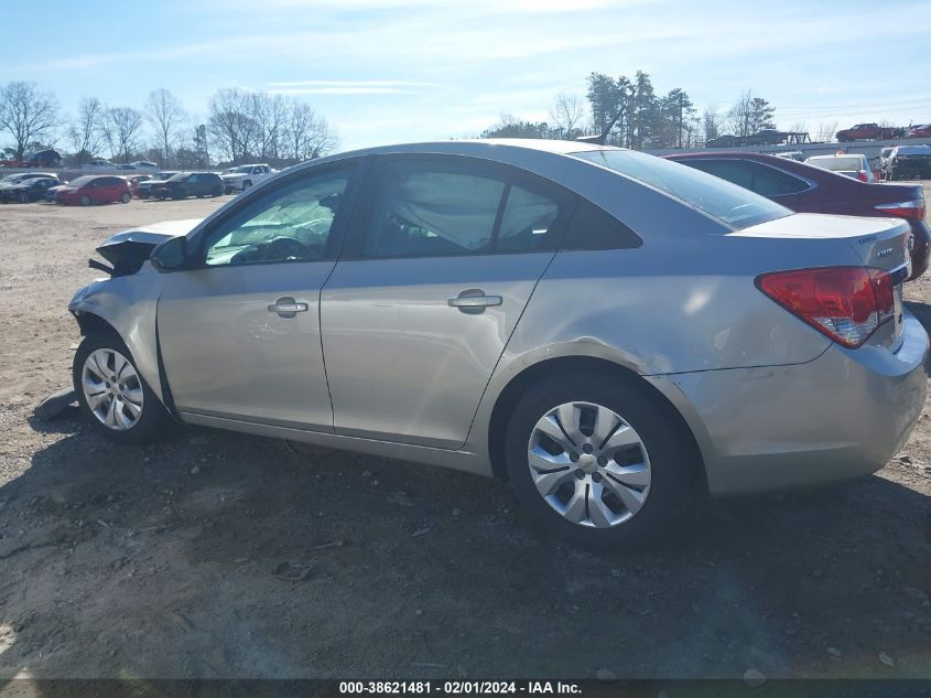 2013 CHEVROLET CRUZE LS AUTO - 1G1PA5SGXD7209044