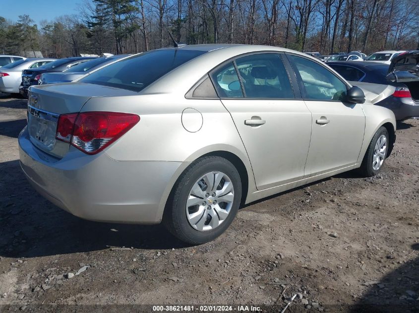 2013 CHEVROLET CRUZE LS AUTO - 1G1PA5SGXD7209044