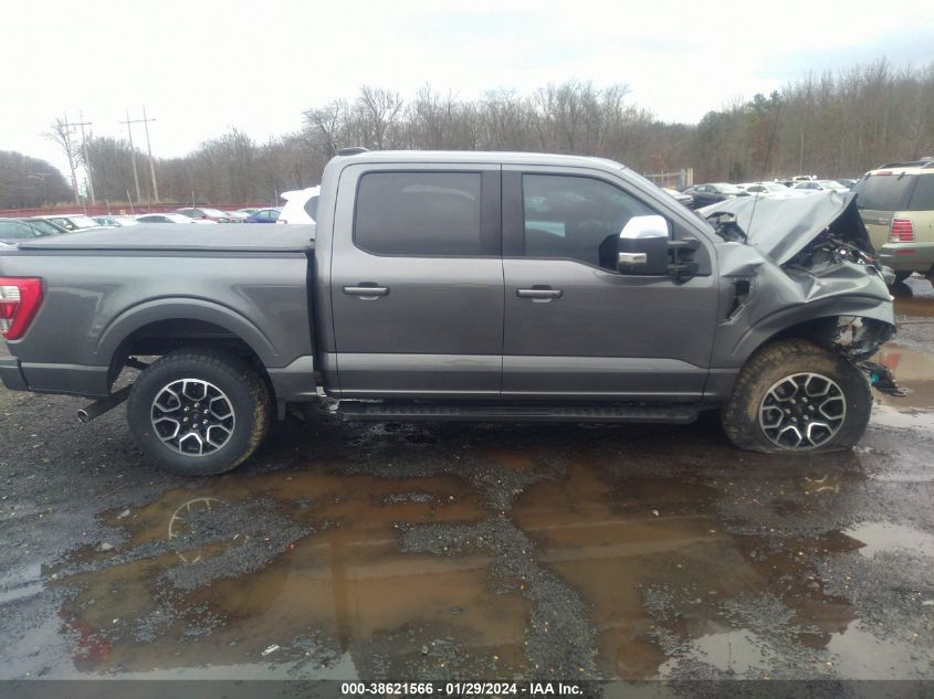 2022 FORD F-150 LARIAT - 1FTFW1E80NFA02087