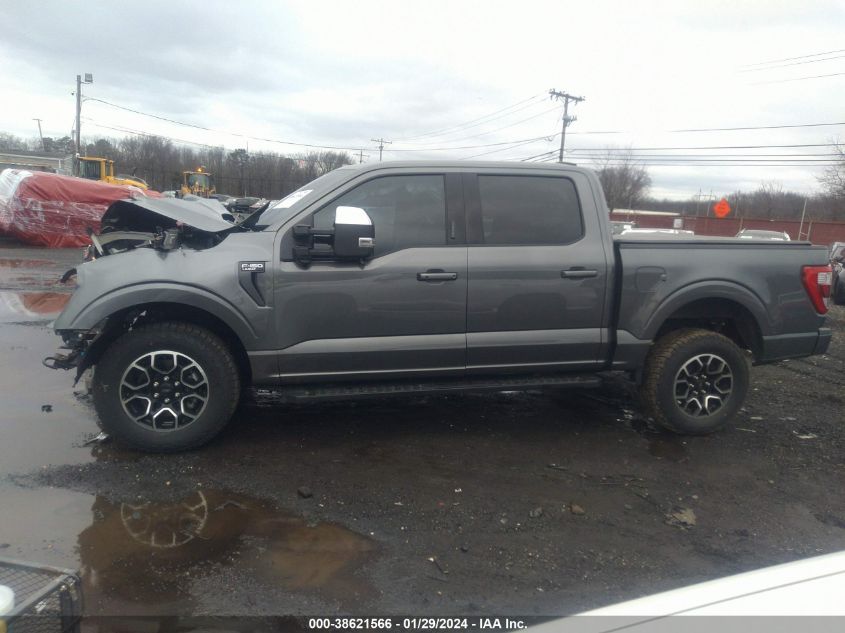 2022 FORD F-150 LARIAT - 1FTFW1E80NFA02087