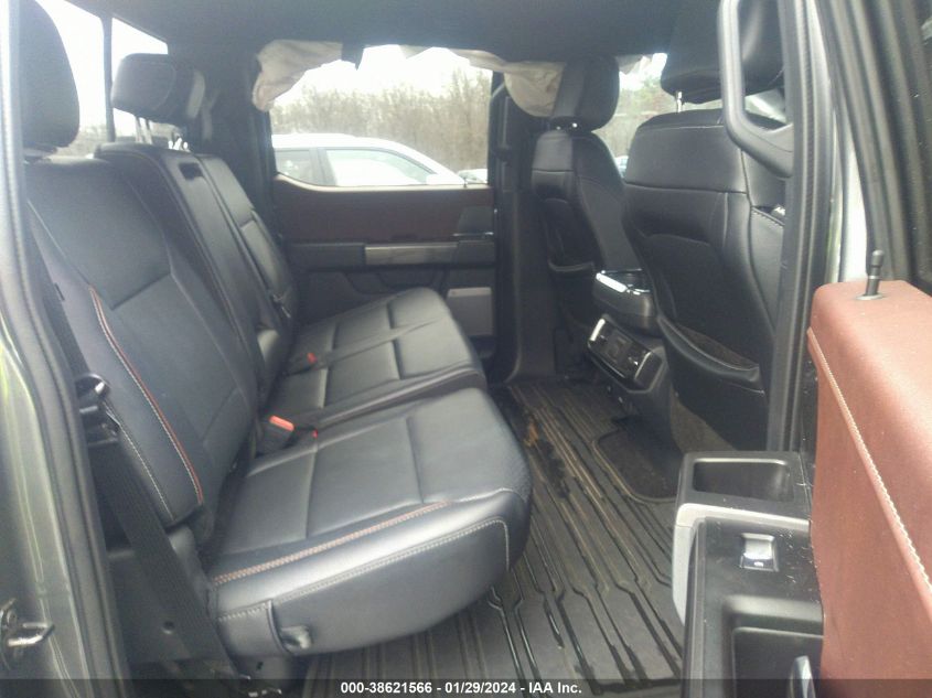 2022 FORD F-150 LARIAT - 1FTFW1E80NFA02087