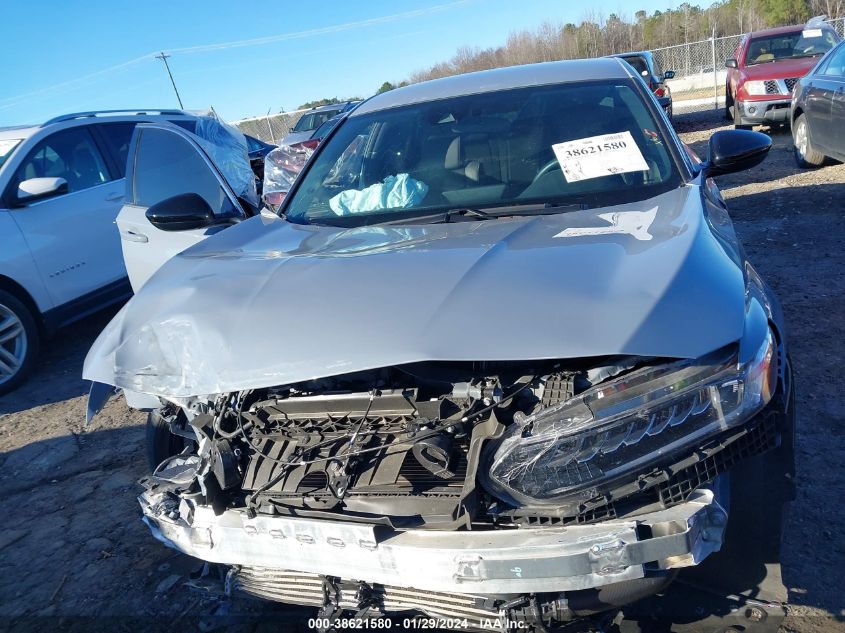 2021 HONDA ACCORD SPORT - 1HGCV1F32MA053418