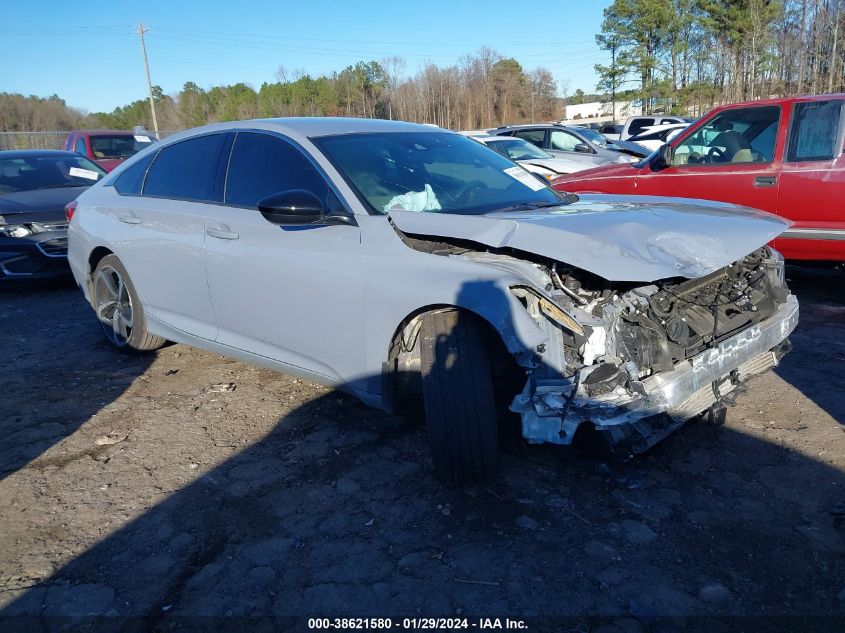 2021 HONDA ACCORD SPORT - 1HGCV1F32MA053418