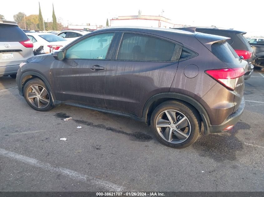 2021 HONDA HR-V EX - 3CZRU5H59MM723691