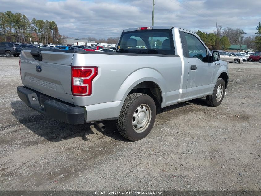2018 FORD F-150 XL - 1FTMF1CB6JFA58017