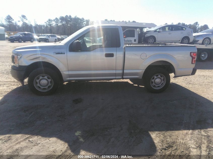 2018 FORD F-150 XL - 1FTMF1CB6JFA58017