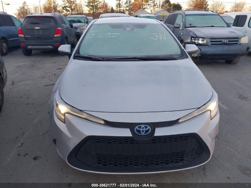 2022 TOYOTA COROLLA HYBRID LE - JTDEAMDE4N3003831