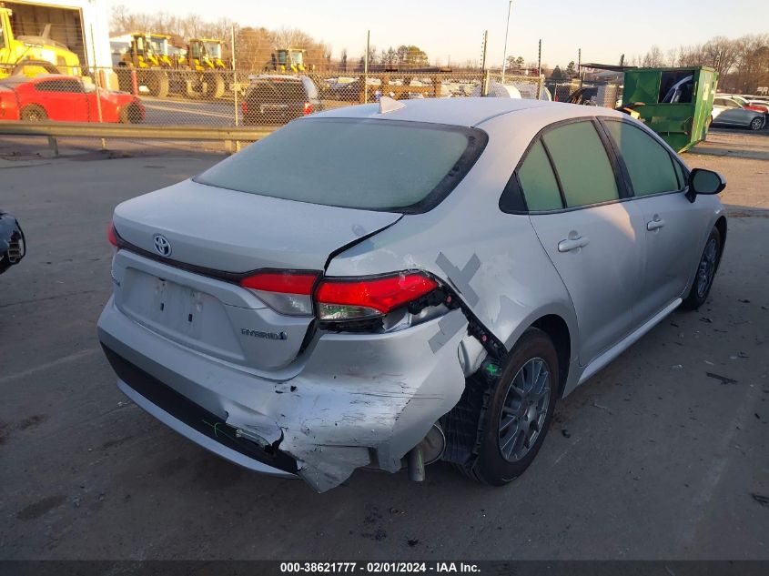 2022 TOYOTA COROLLA HYBRID LE - JTDEAMDE4N3003831