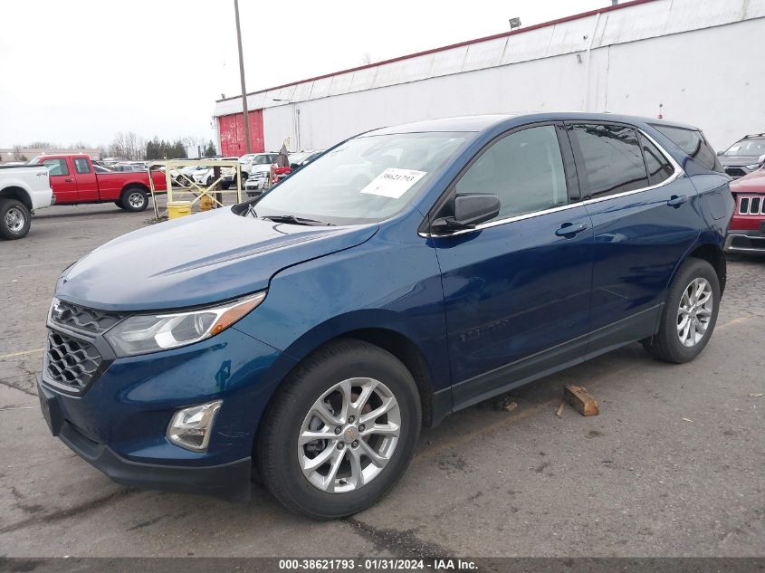 2020 CHEVROLET EQUINOX FWD LT 1.5L TURBO - 2GNAXKEV5L6102123