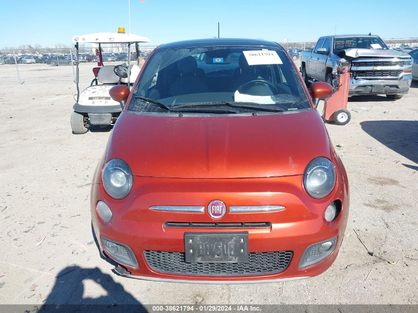 2013 FIAT 500 SPORT CATTIVA - 3C3CFFBR4DT746362