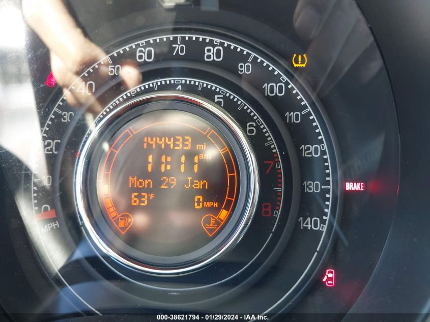 2013 FIAT 500 SPORT CATTIVA - 3C3CFFBR4DT746362