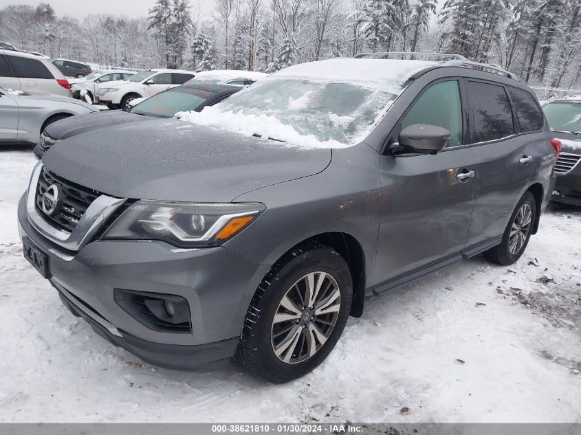 2017 NISSAN PATHFINDER S/SV/SL/PLATINUM - 5N1DR2MMXHC637371