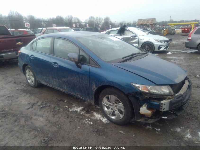 2014 HONDA CIVIC LX - 2HGFB2F57EH527220