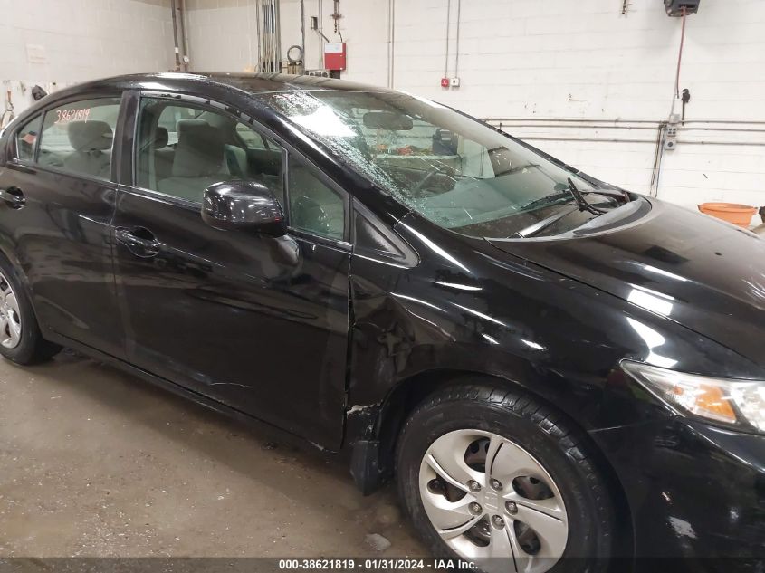 2013 HONDA CIVIC LX - 2HGFB2F5XDH583246