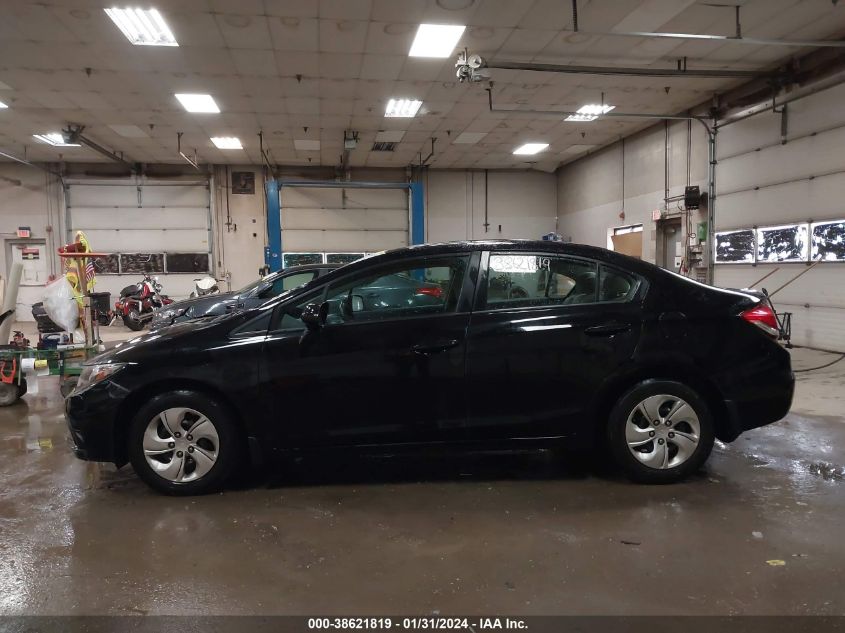 2013 HONDA CIVIC LX - 2HGFB2F5XDH583246