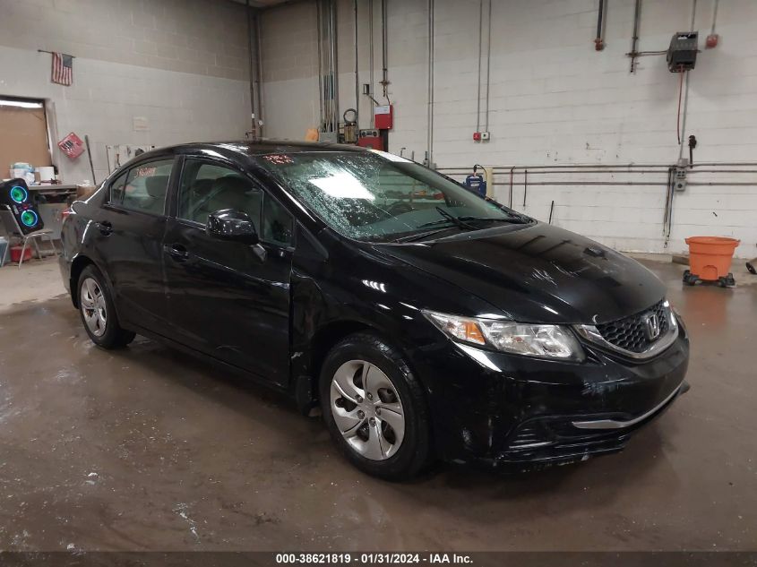 2013 HONDA CIVIC LX - 2HGFB2F5XDH583246