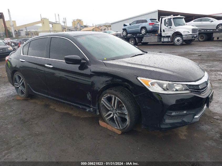 2017 HONDA ACCORD SPORT - 1HGCR2F55HA112835