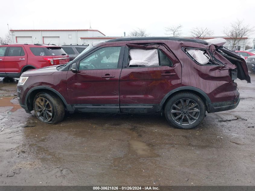2019 FORD EXPLORER XLT - 1FM5K8D83KGA39198