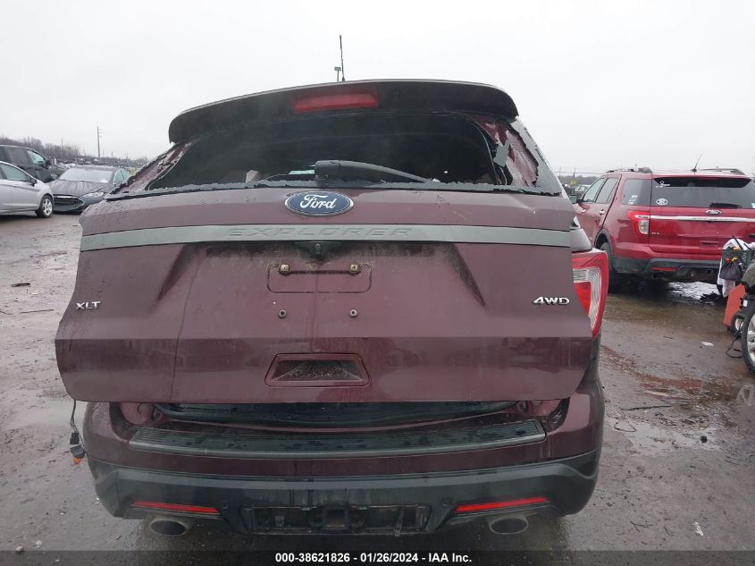 2019 FORD EXPLORER XLT - 1FM5K8D83KGA39198