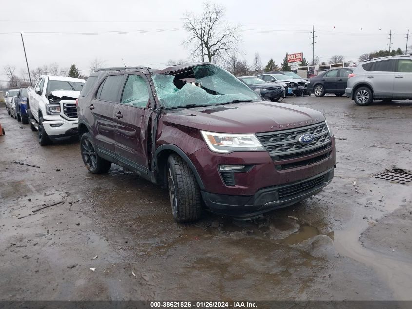 2019 FORD EXPLORER XLT - 1FM5K8D83KGA39198