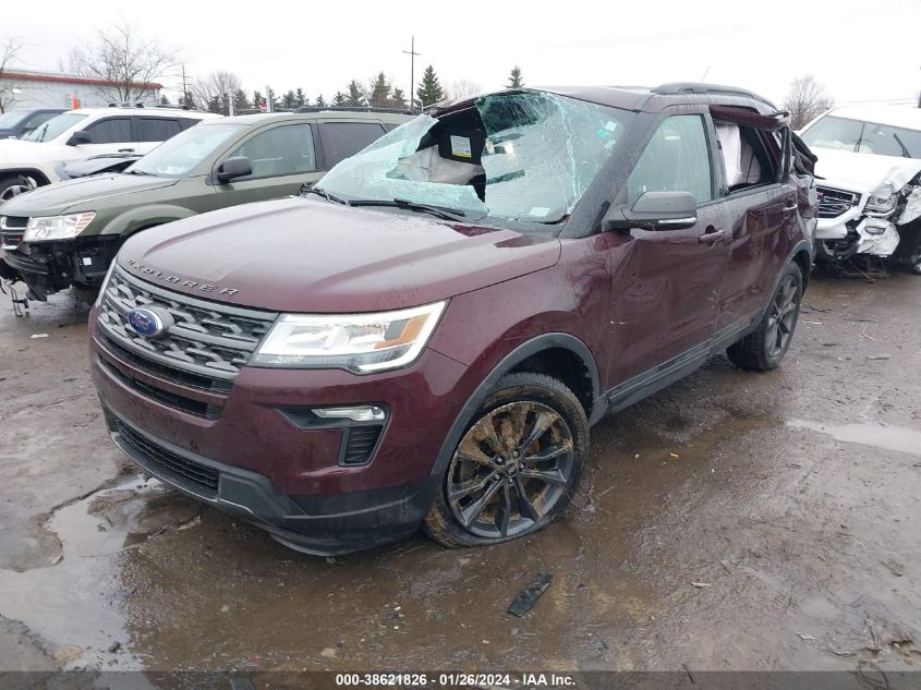 2019 FORD EXPLORER XLT - 1FM5K8D83KGA39198