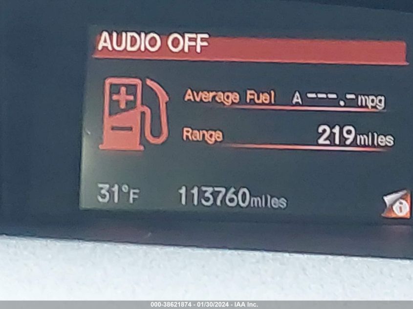 2013 HONDA CIVIC EX - 19XFB2F87DE017551